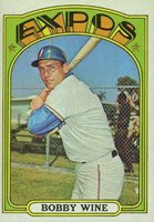 1972 Topps #657 Bobby Wine Baseball Card