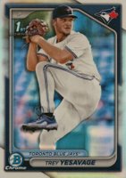 2024 Bowman Draft #BDC92 Trey Yesavage Chrome Baseball Card