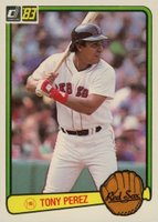 1983 Donruss #578 Tony Perez Baseball Card