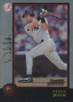 1998 Bowman Chrome #224 Derek Jeter Baseball Card