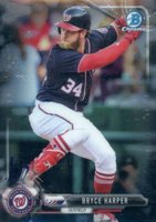 2017 Bowman Chrome #96 Bryce Harper Baseball Card