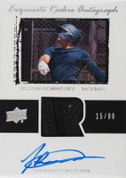 2020 Goodwin Champions 2003-04 Exquisite Collection Rookie Autograph Patch #JD Jasson Dominguez Baseball Card