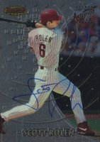 1997 Bowman's Best #194 Scott Rolen Autograph-D.G. Only Baseball Card