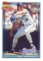 1991 Topps Desert Shield #280 Bret Saberhagen Baseball Card