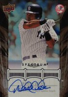 2008 Upper Deck Spectrum Jeter Retrospectrum #DJ65 Derek Jeter Autograph Baseball Card