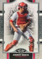 2024 Topps Tier One #12 Johnny Bench Silver Foil Baseball Card