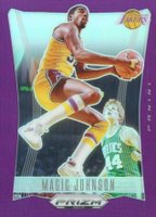 2023 Panini Prizm Deca #67 Magic Johnson Purple Prizm Basketball Card
