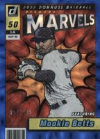 2022 Panini Donruss Marvels #M3 Mookie Betts Blue Baseball Card