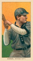 1909 White Borders Ghosts, Miscuts, Proofs, Blank Backs & Oddities #77 Frank Chance Batting Baseball Card