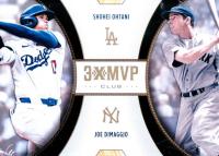 2025 Topps Welcome to the Club 3X MVP 3X MVP Dual #D10 Joe DiMaggio/Shohei Ohtani Baseball Card
