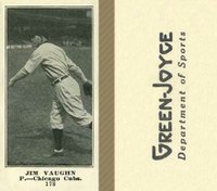 1916 Green-Joyce #178 Jim Vaughn Baseball Card