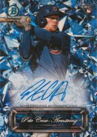2024 Bowman Sapphire Edition Sapphire Selections Autographs #PC Pete Crow-Armstrong Baseball Card