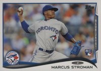 2014 Topps Update #US197 Marcus Stroman Pitching Baseball Card