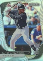 2020 Panini Prizm #53 Randy Arozarena Silver Prizm Baseball Card