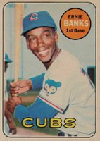 1969 O-Pee-Chee #20 Ernie Banks Baseball Card