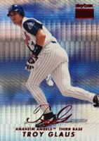 1999 Skybox Premium  #14 Troy Glaus Star Rubies Baseball Card