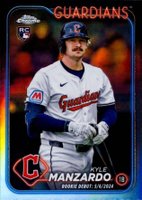 2024 Topps Chrome Update #USC26 Kyle Manzardo Refractor Baseball Card