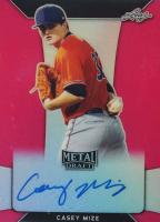2018 Leaf Metal Draft Autograph #BACM1 Casey Mize Pink Baseball Card