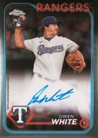 2024 Topps Chrome Rookie Autographs #RAOW Owen White Baseball Card