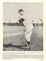 1963 New York Yankees Tri-Fold #12 Mickey Mantle Baseball Card