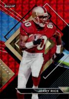 2023 Topps Composite #237 Jerry Rice Red/Black Geometric Football Card