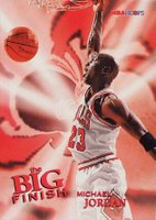 1996 Hoops #176 Michael Jordan Basketball Card