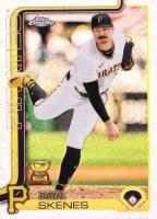 2025 Topps Chrome #300 Paul Skenes Topps Refractor Baseball Card