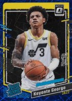 2023 Panini Donruss Optic #223 Keyonte George Blue Velocity Basketball Card