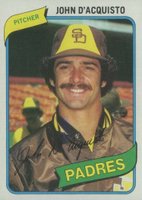 1980 Topps #339 John D'Acquisto Baseball Card