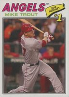 2018 Topps Throwback Thursday #97 Mike Trout Baseball Card