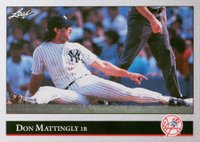 1992 Leaf #57 Don Mattingly Baseball Card