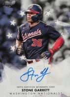 2024 Topps Baseball Stars Autographs #BSA2SG Stone Garrett Series 2 Baseball Card