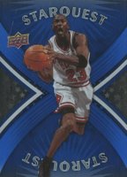 2008 Upper Deck Starquest #SQ-20 Michael Jordan Blue Basketball Card
