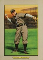 1911 Turkey Reds #35 Joe Tinker Checklist Back Baseball Card