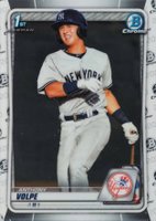 2020 Bowman Chrome Prospects #BCP139 Anthony Volpe Baseball Card