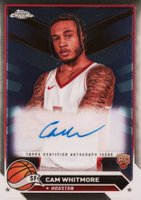 2023 Topps Chrome Topps Chrome Autographs #CGCW Cam Whitmore Basketball Card