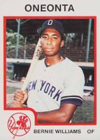 1987 Procards #2508 Bernie Williams Oneonta Yankees Baseball Card