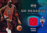 2006 Upper Deck Reserve Materials #RM-MJ Michael Jordan Basketball Card