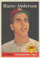 1958 Topps #171 Harry Anderson Baseball Card