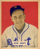 1949 Bowman #148 Bob Swift Baseball Card