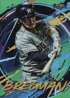 2020 Topps Fire #162 Alex Bregman Green Baseball Card