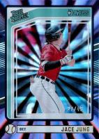 2024 Panini Donruss #149 Jace Jung Purple Laser Baseball Card