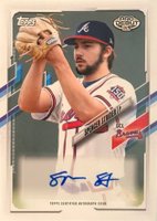 2021 Topps Pro Debut #PD104 Spencer Strider Autograph Baseball Card
