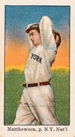 1909 American Caramel # Christy Mathewson Baseball Card