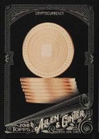 2018 Topps Allen & Ginter X  #83 Cryptocurrency Baseball Card