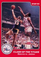 1983 Star Sixers Champions #3 Clash of the Titans Basketball Card
