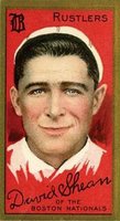 1911 Gold Borders #183 Dave Shean Rustlers Baseball Card