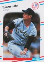 1988 Fleer #211 Tommy John Baseball Card