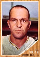 1962 Topps #492 Hal Smith Baseball Card