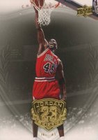 2009 Upper Deck Jordan Legacy Gold #74 Michael Jordan Basketball Card